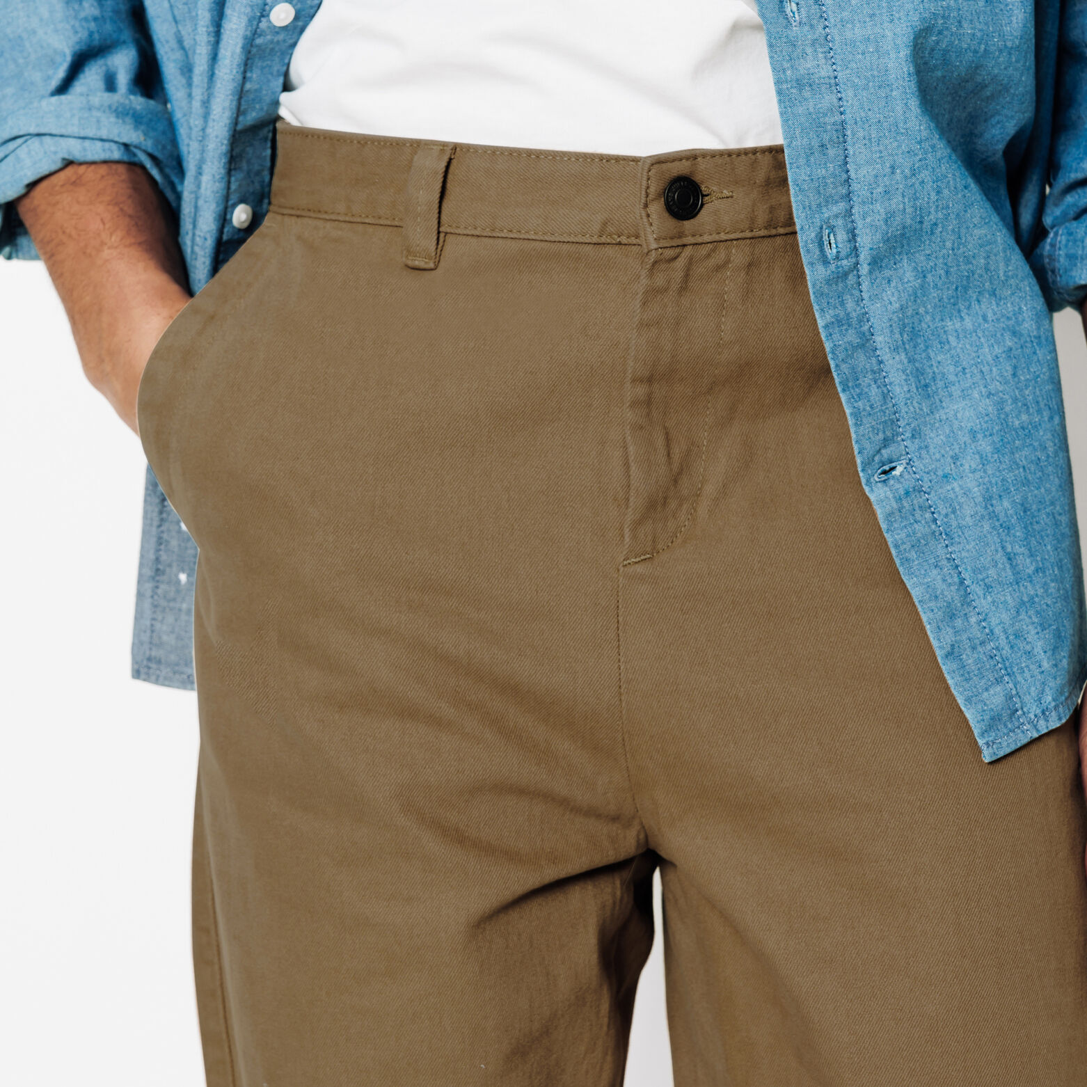 Loose fit chinobroek