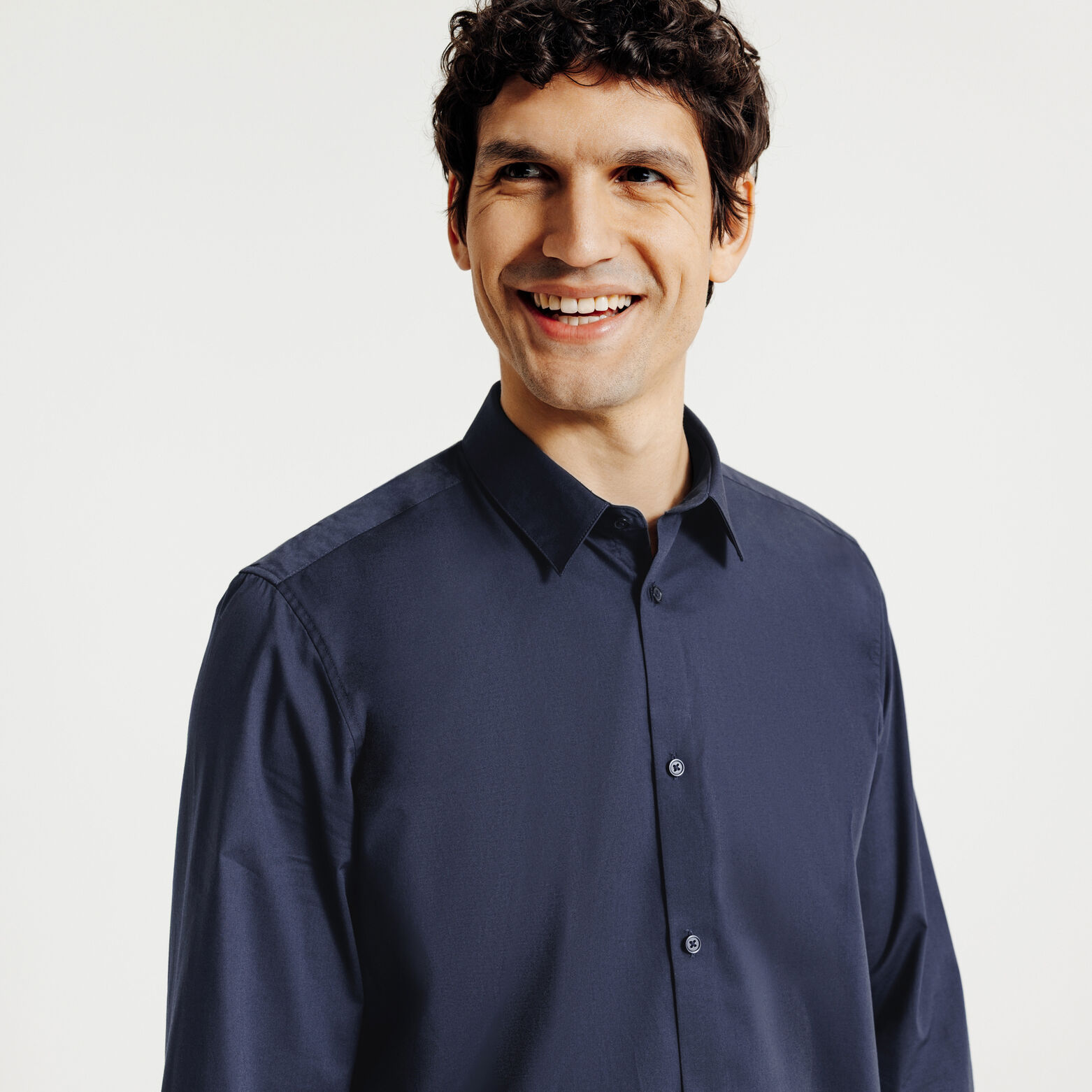 Chemise regular unie