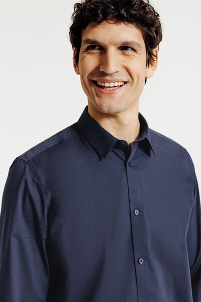 Chemise regular unie