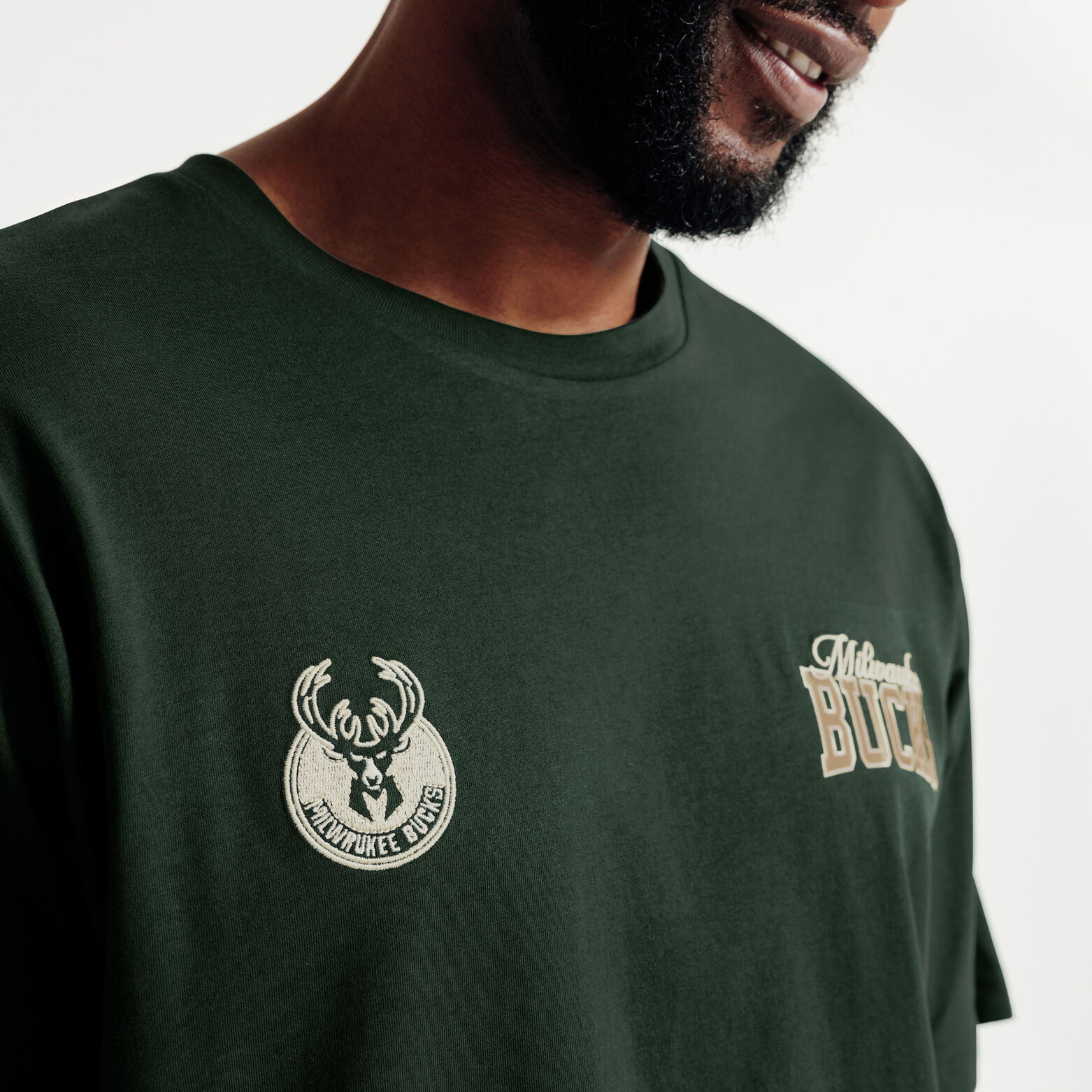 Tee shirt Milwaukee Bucks licence NBA