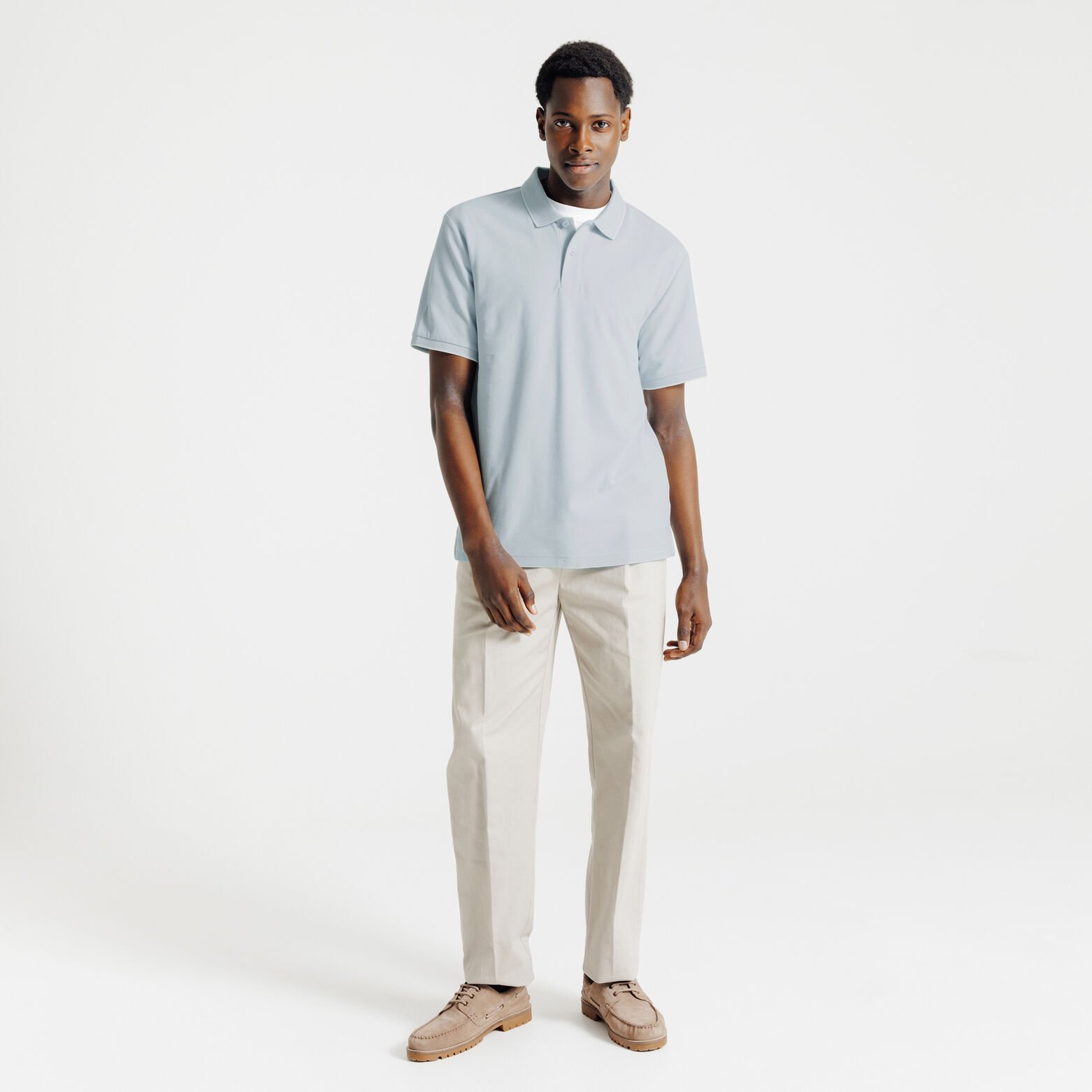 Polo manches courtes uni "le parfait by JULES"