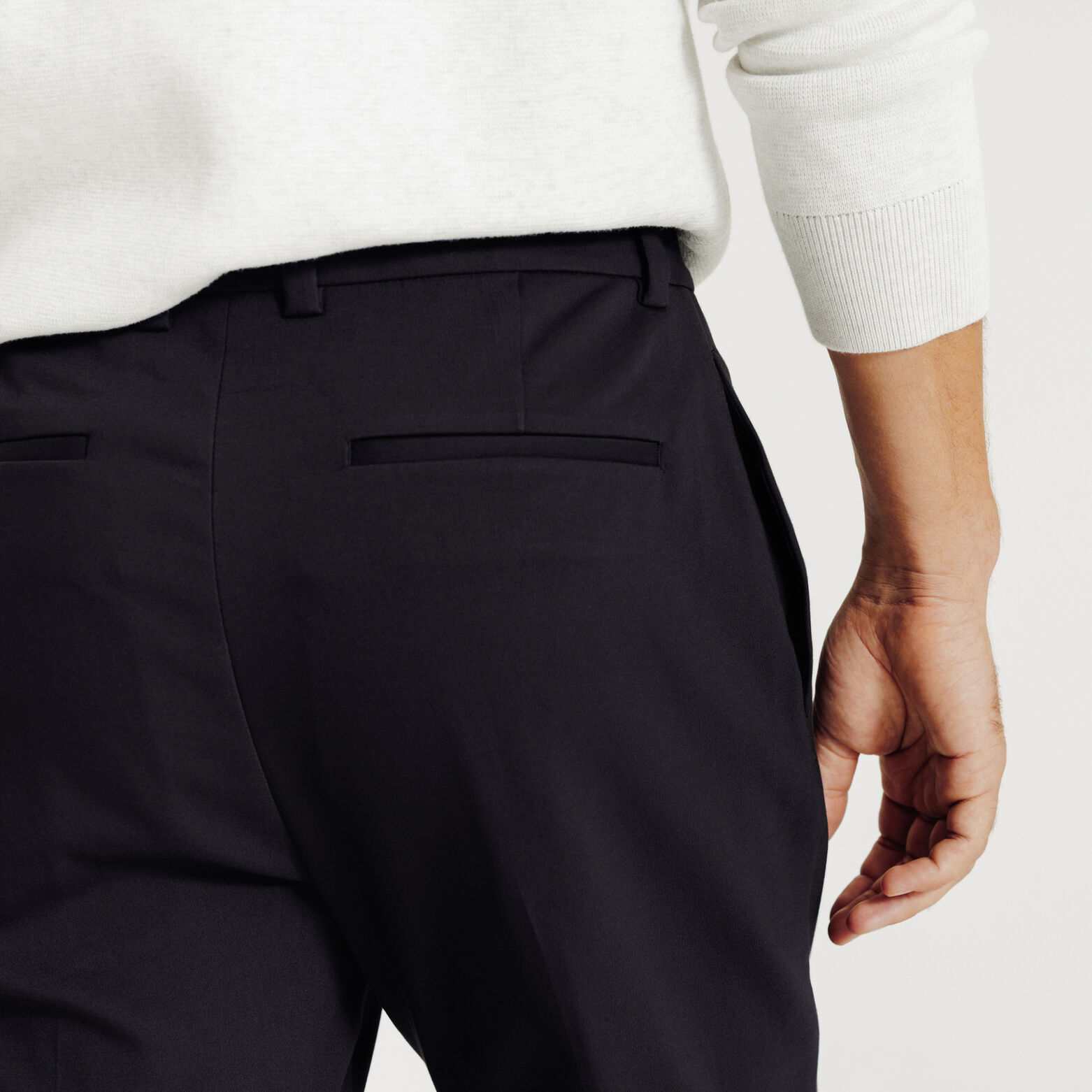 Tapered fit chinobroek