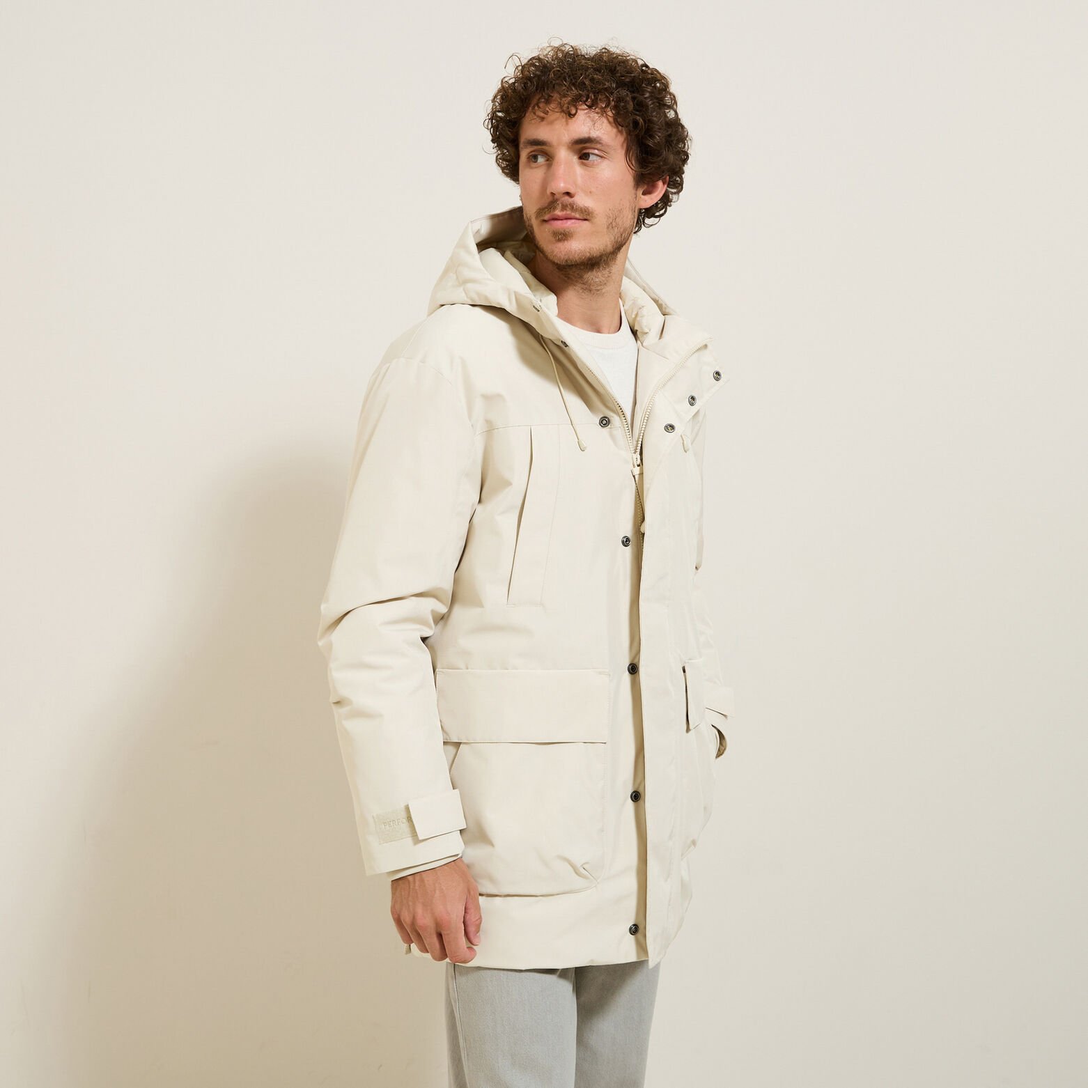 Parka hiver longue d&eacute;perlante