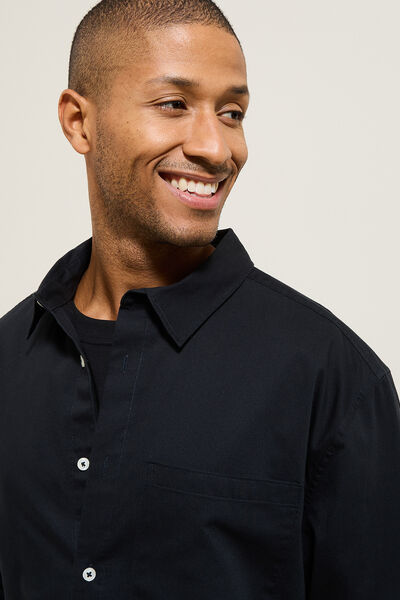 Chemise en coton twill