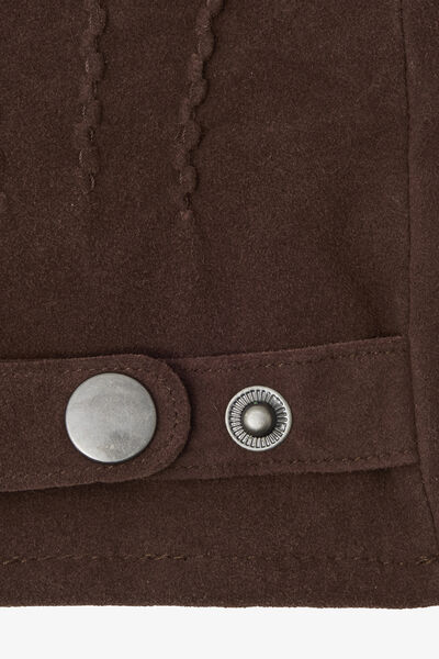 Gants en su&egrave;de