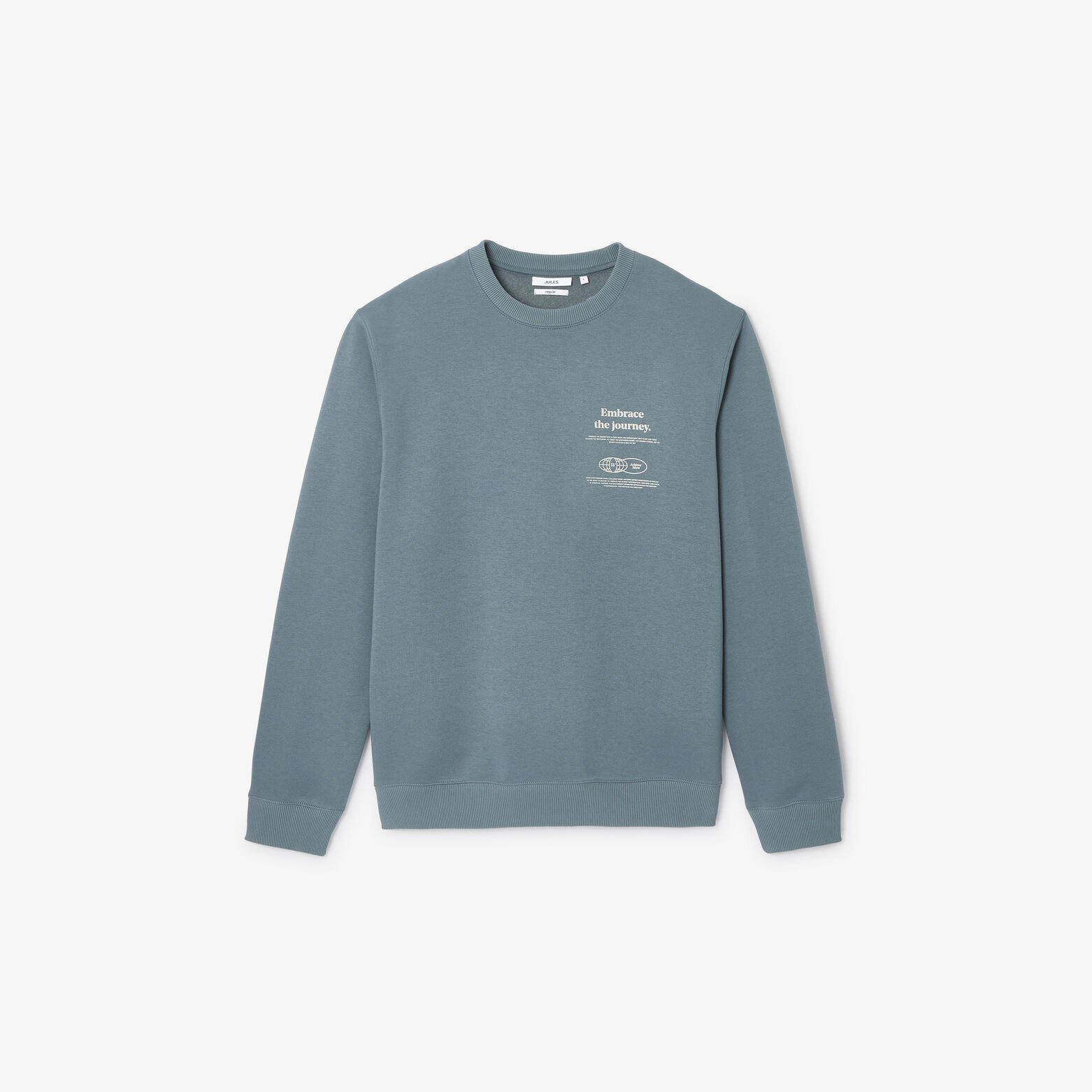 Sweater met ronde hals en print