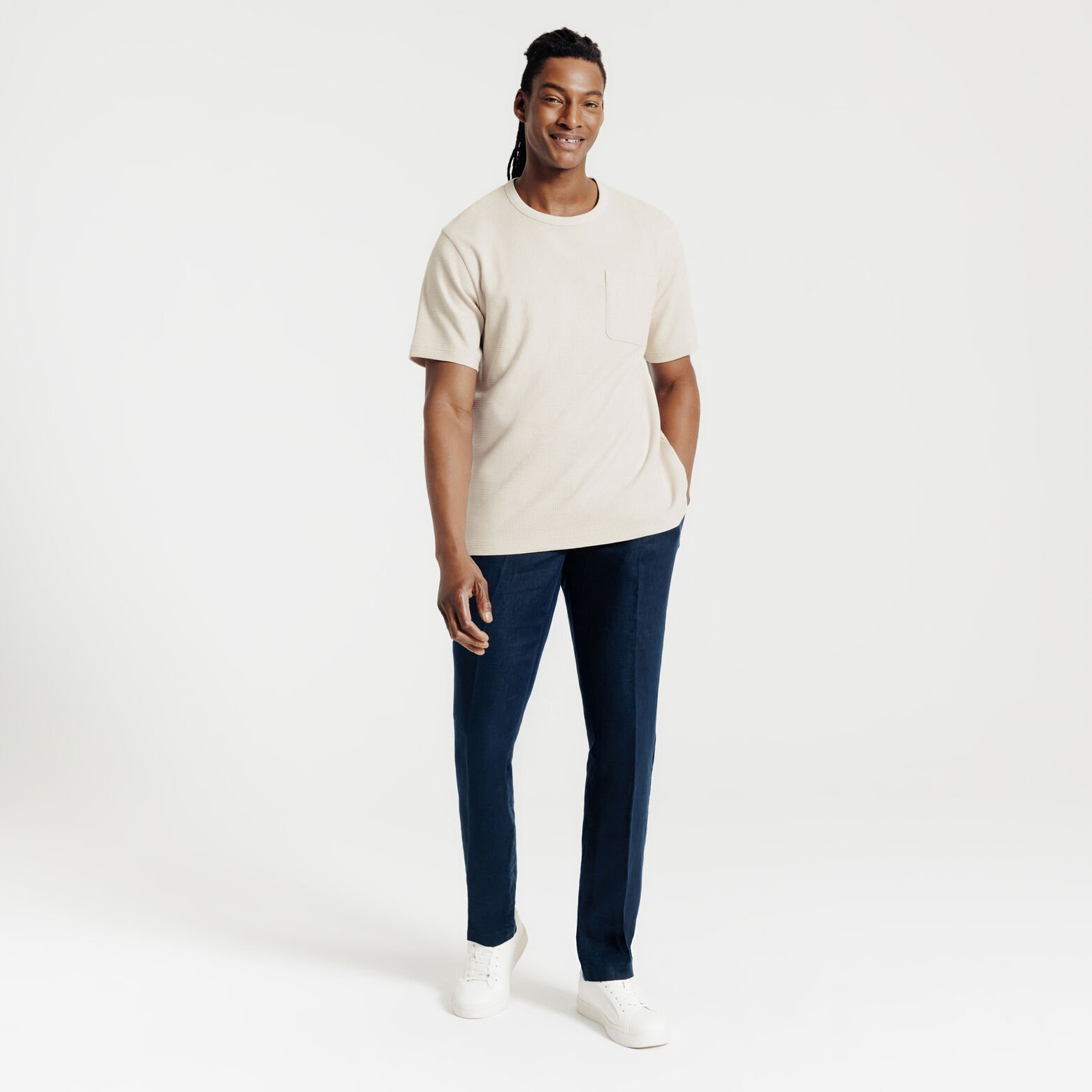 Tee shirt mati&egrave;re gaufr&eacute;e