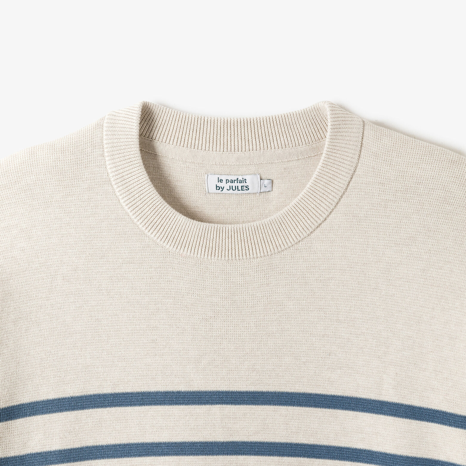 "Le Parfait by JULES" trui met ronde hals