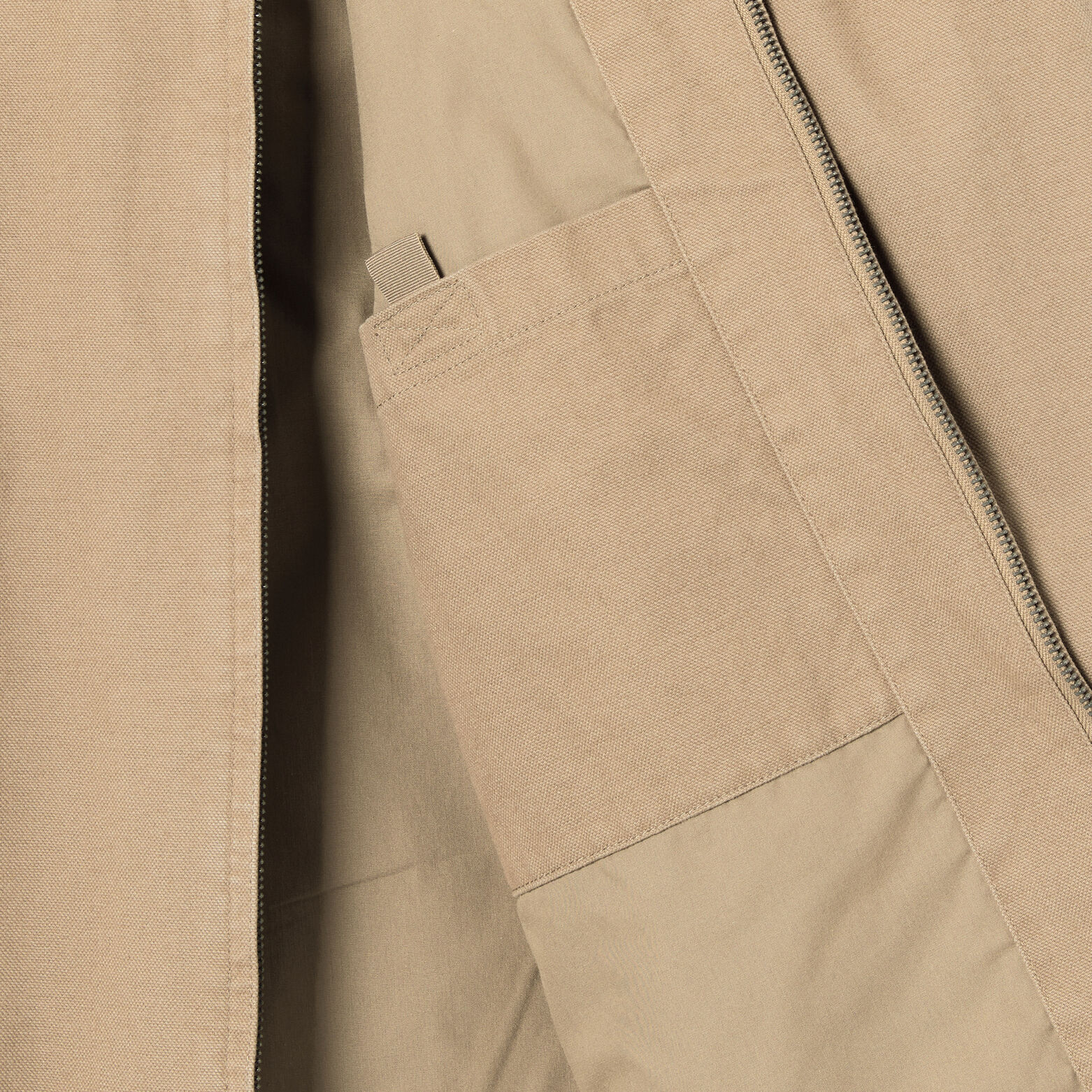 Jack voor tussenseizoen met hemdskraag