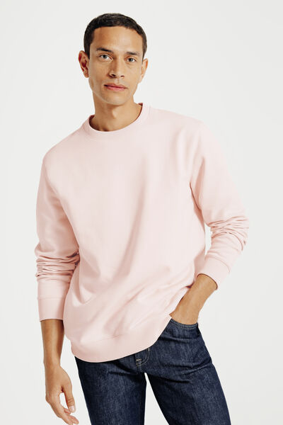 Sweat col rond uni