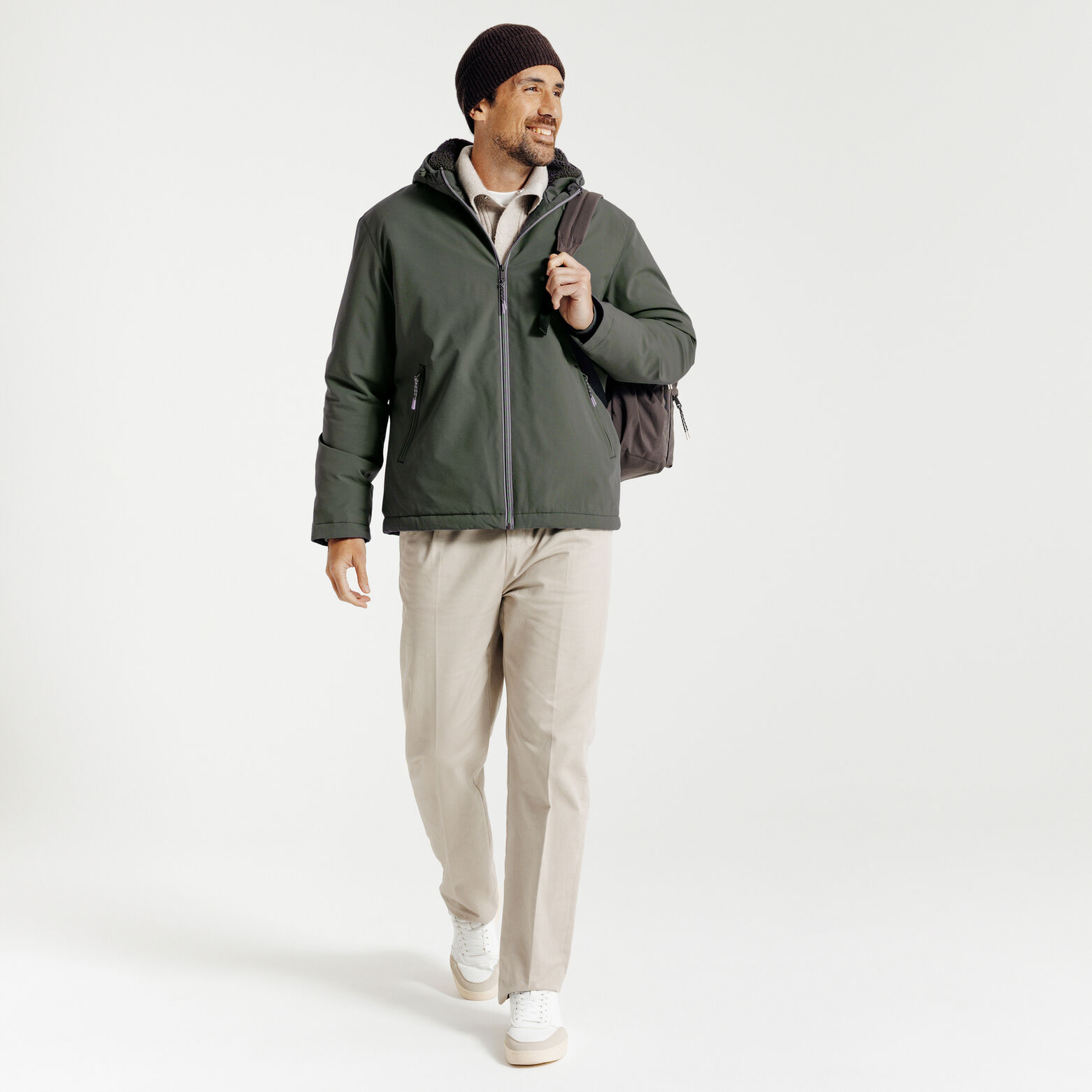 Jack met kap en sherpavoering