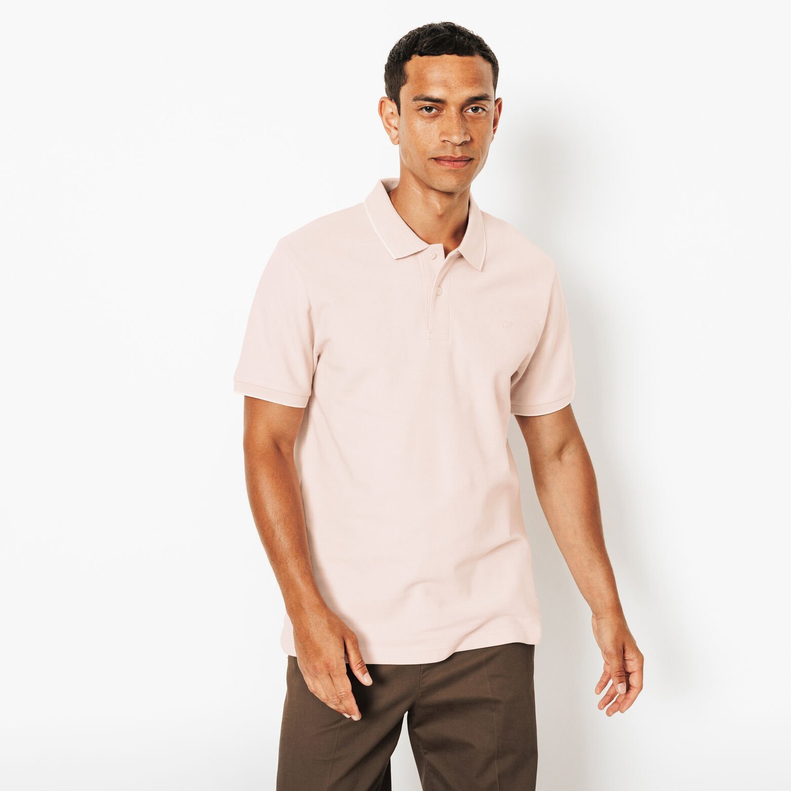 Polo manches courtes uni "le parfait by JULES"