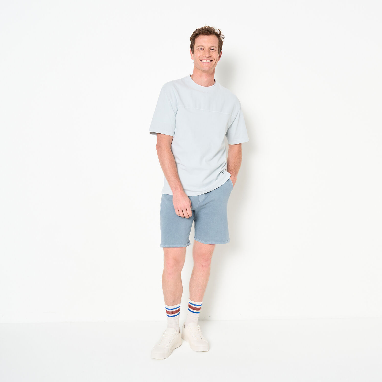 Short en molleton uni