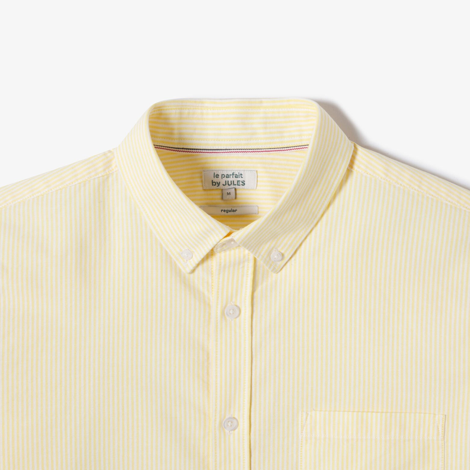 Chemise oxford ray&eacute;e "le parfait by JULES"