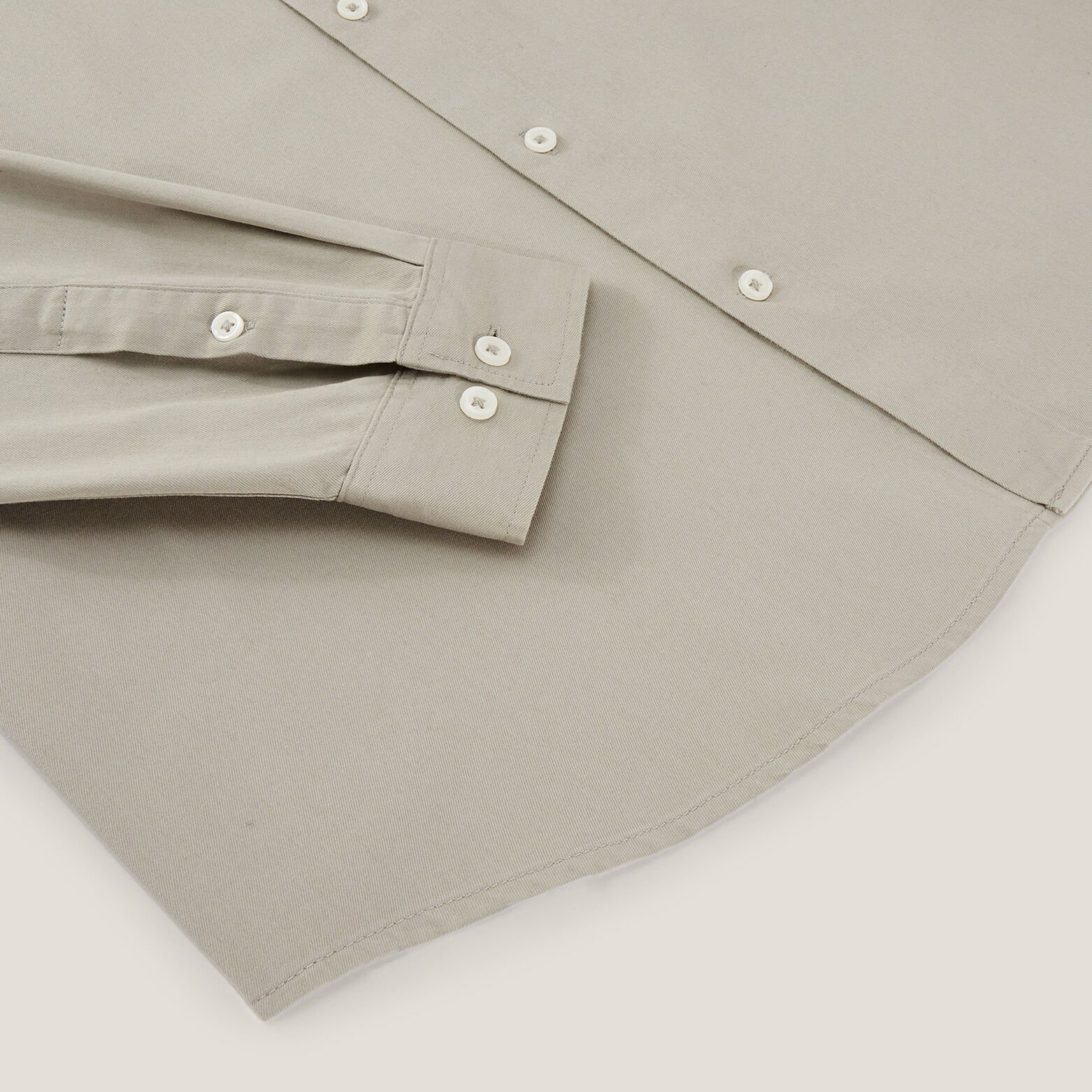 Chemise en coton twill