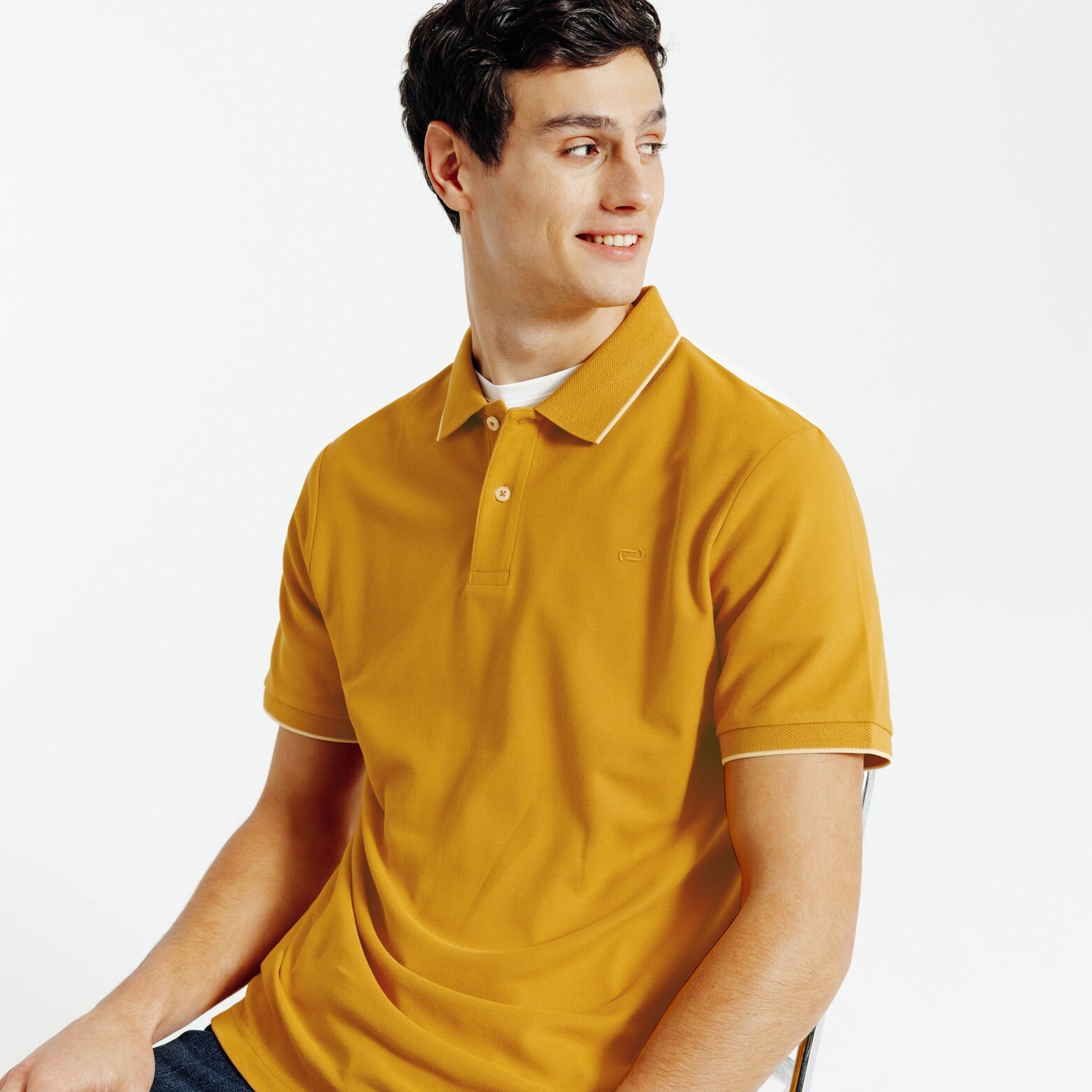 Polo manches courtes uni "le parfait by JULES"