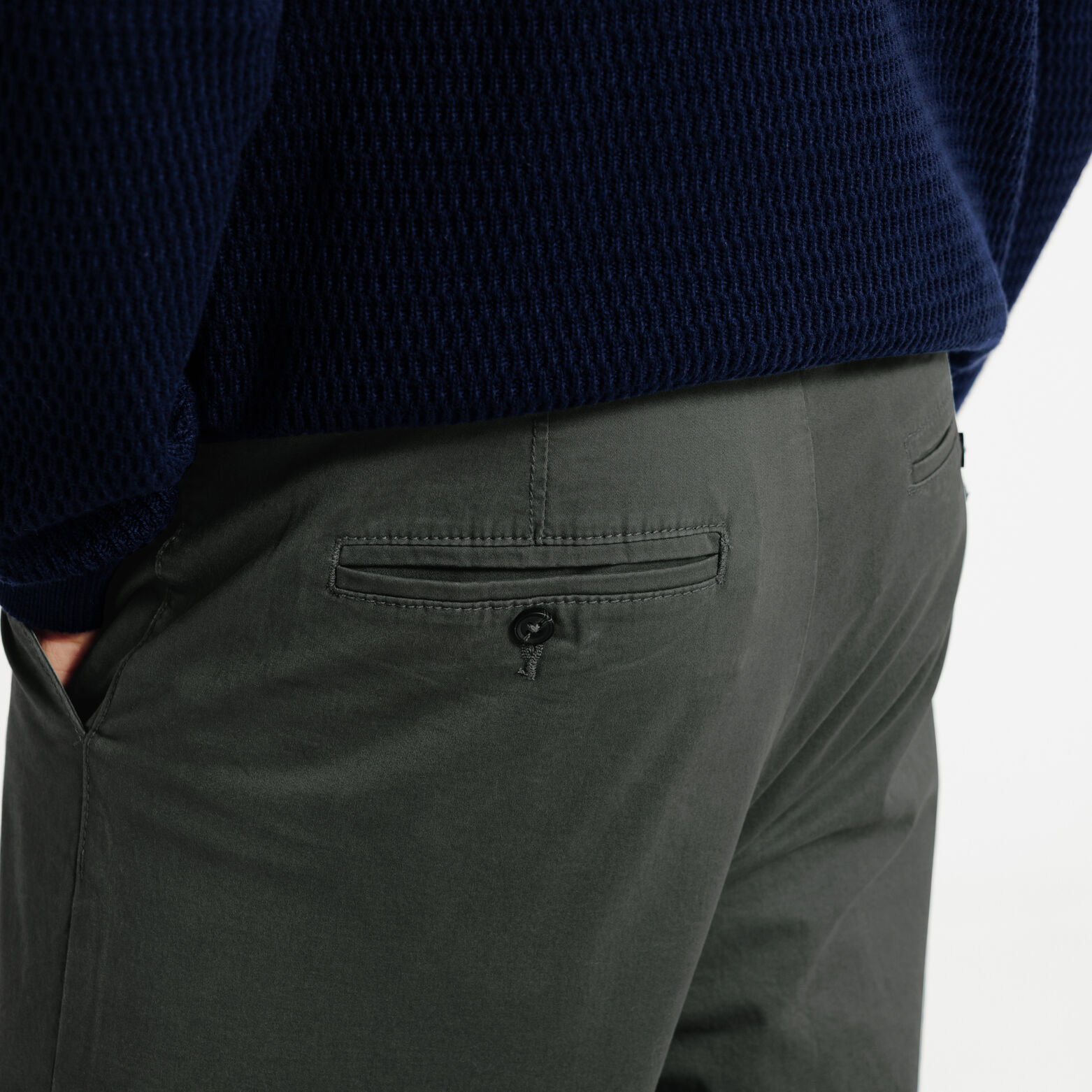 Pantalon chino loose