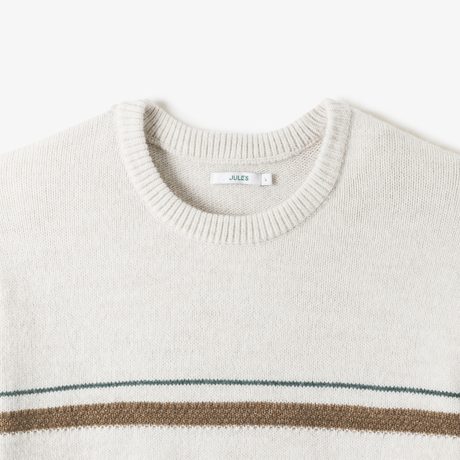 Pull col rond jeux de ray&eacute;