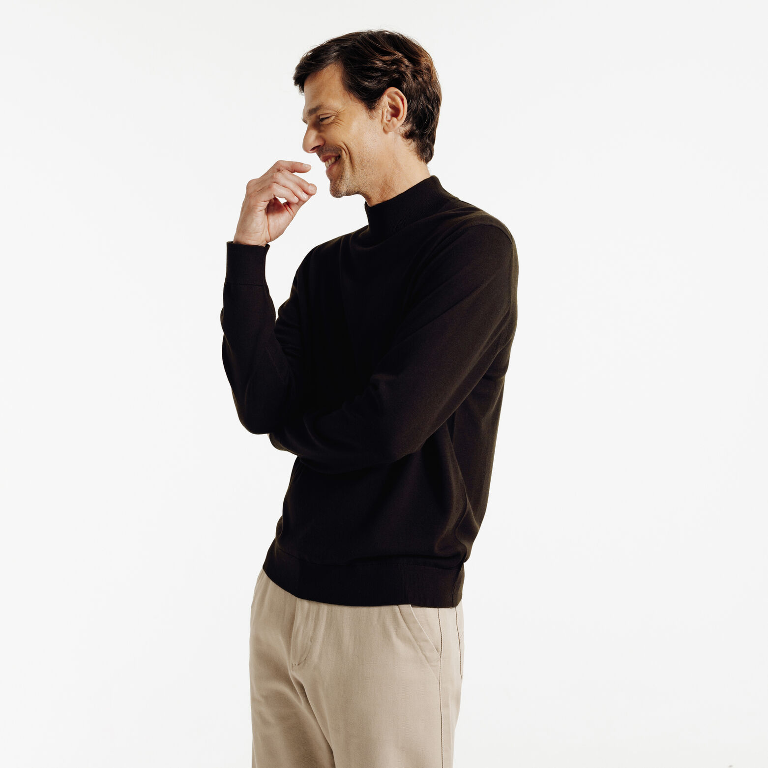 Pull col chemin&eacute;e m&eacute;rinos