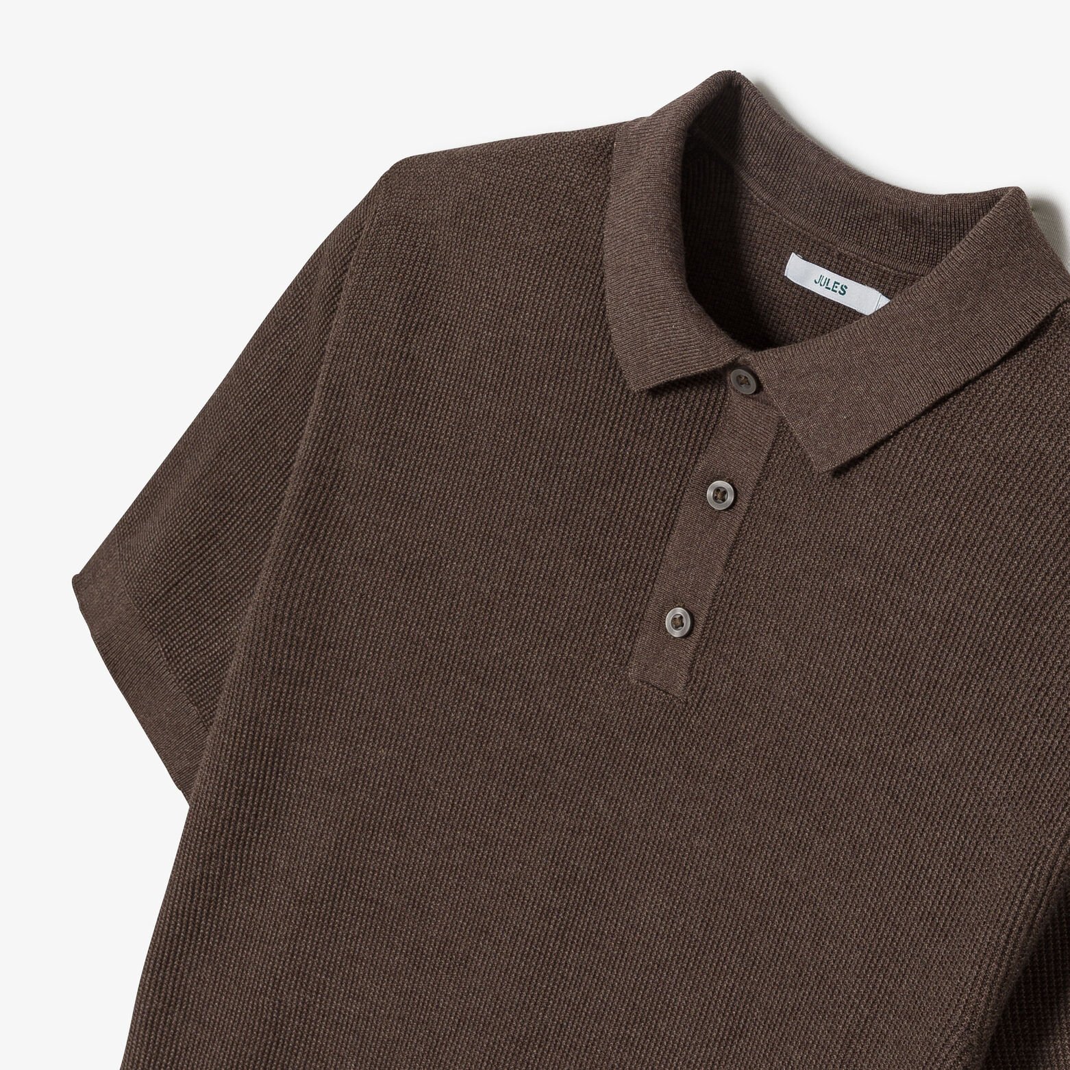 Polo en maille micro piqu&eacute;