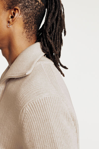 Gilet zipp&eacute; col camionneur