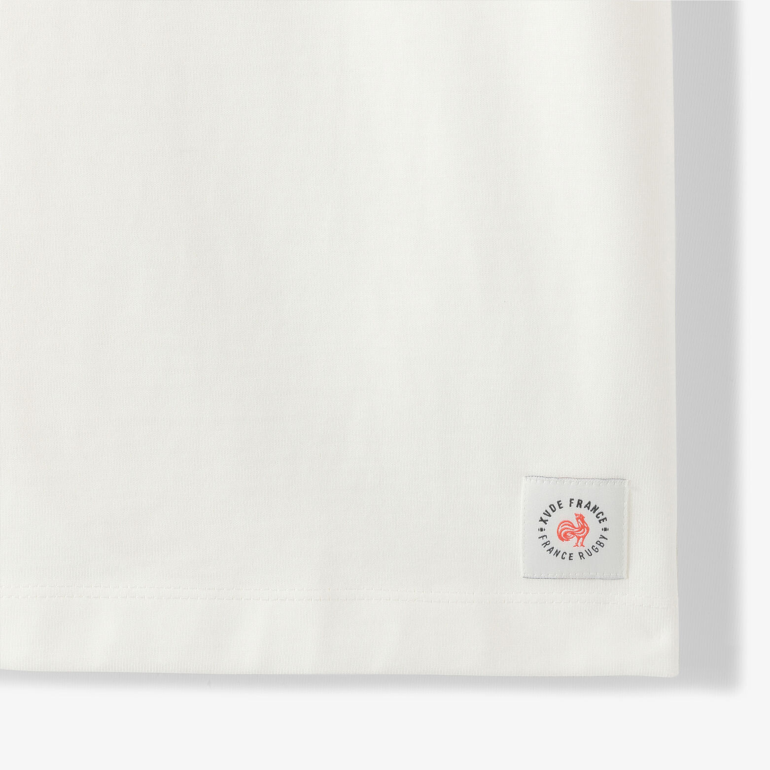 Tee shirt brod&eacute; poitrine licence France Rugby