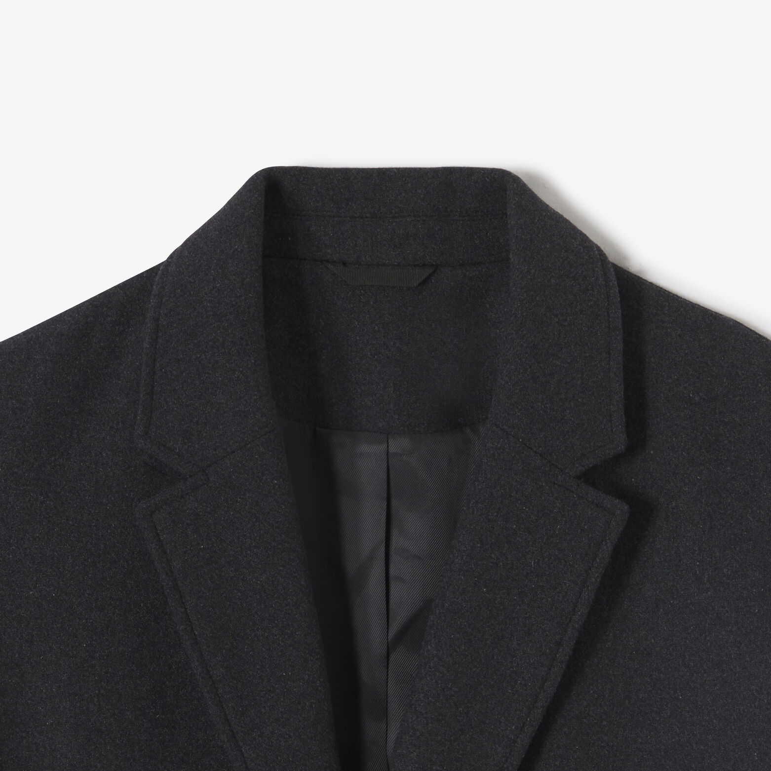 Manteau hiver long col tailleur