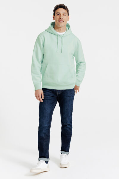 Sweat &agrave; capuche uni