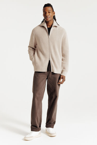 Gilet zipp&eacute; col camionneur