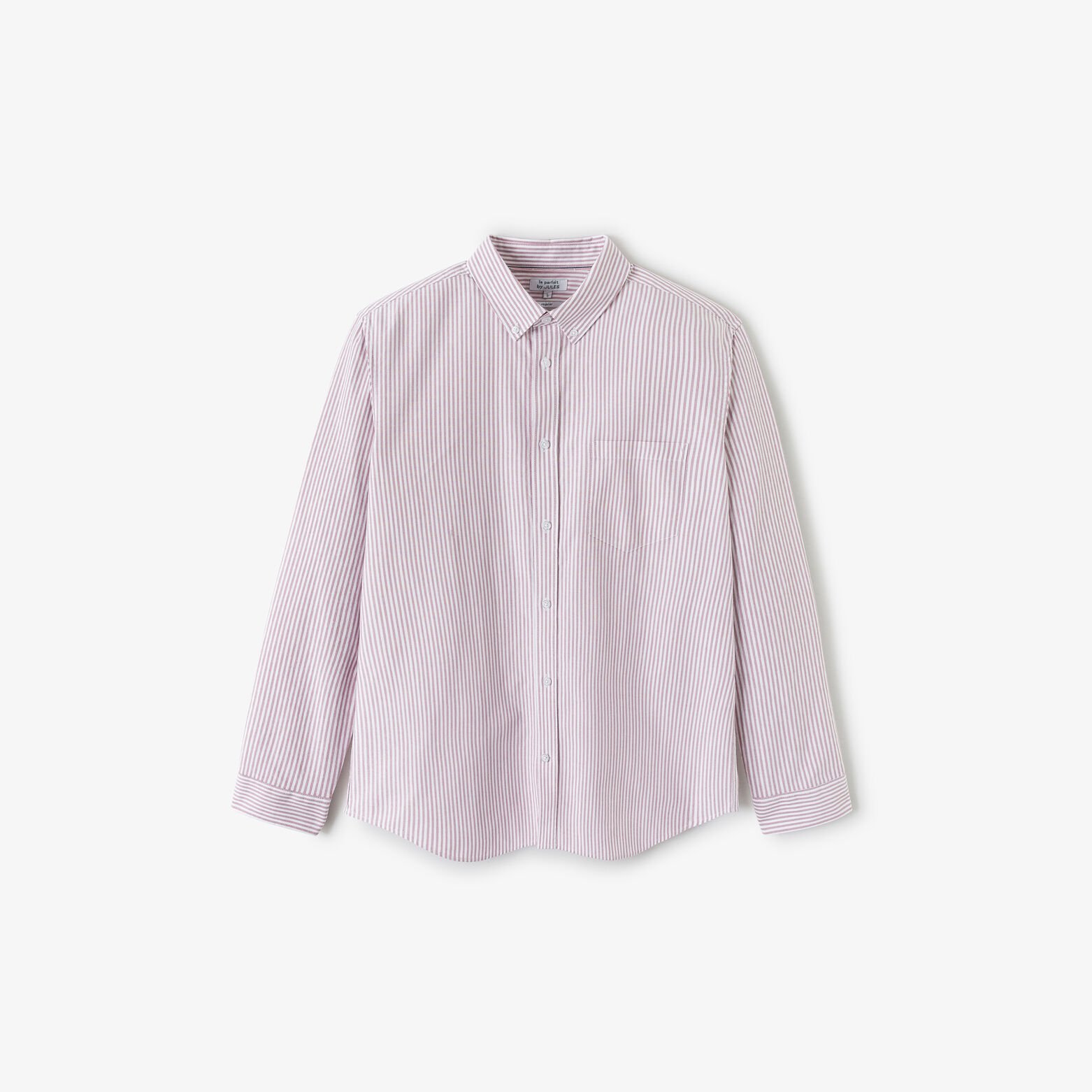 Chemise oxford ray&eacute;e "le parfait by JULES"