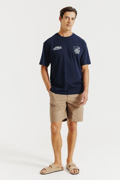 Tee shirt imprim&eacute; devant dos paysage