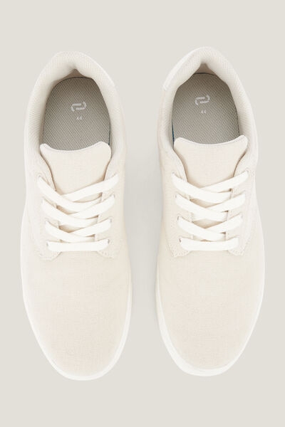 Baskets basses en toile