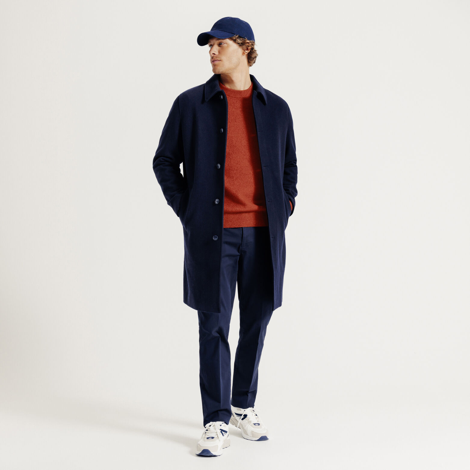 Pull col rond mousseux