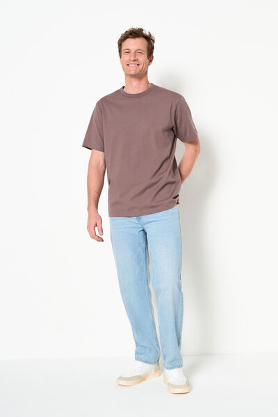 T-shirt met korte mouwen en relaxte snit