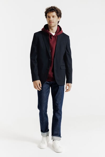 Veste blazer en coton