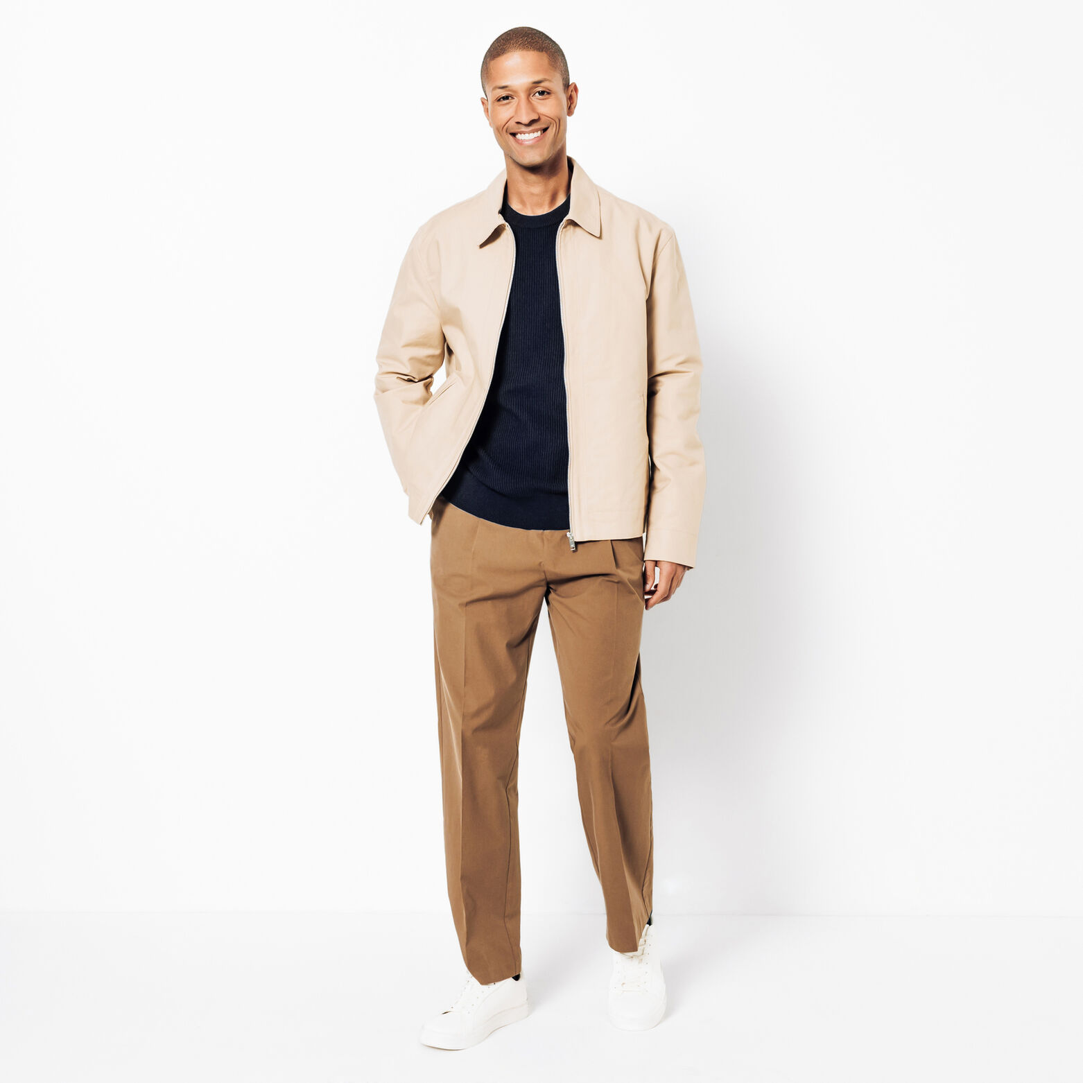 Pull col rond c&ocirc;te fantaisie