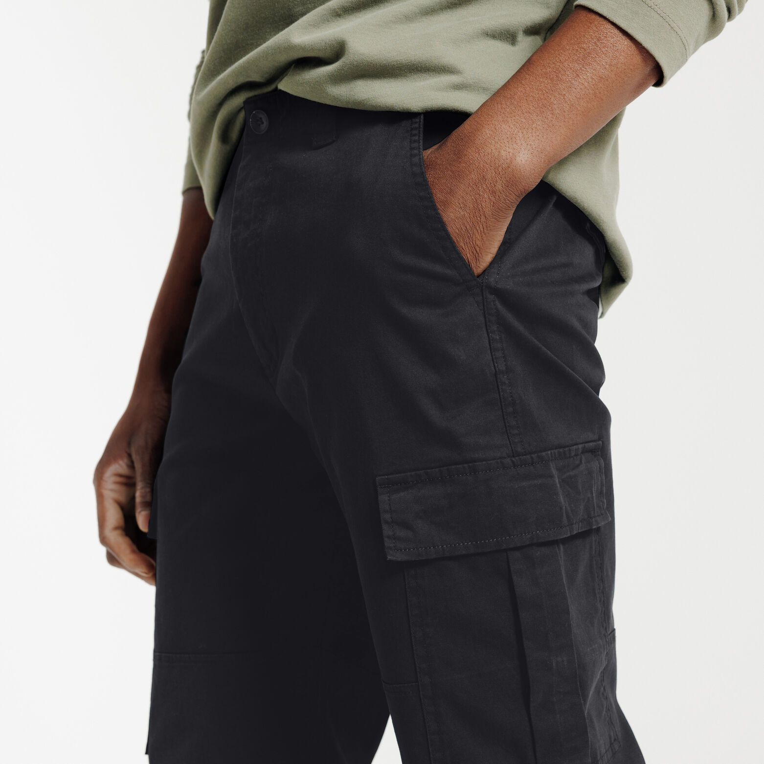 Pantalon cargo loose