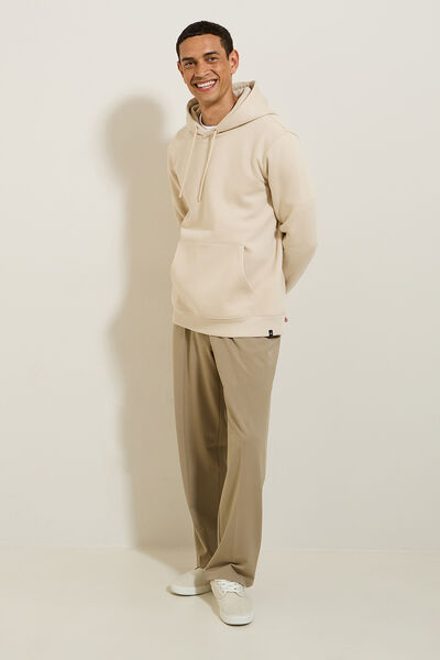 Sweat &agrave; capuche uni