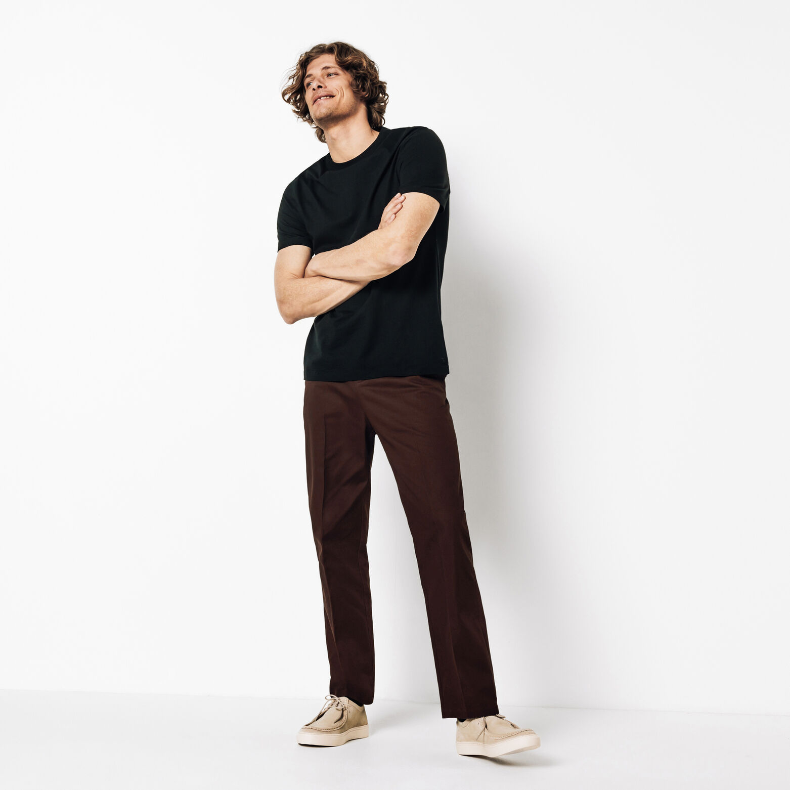 Pantalon chino loose