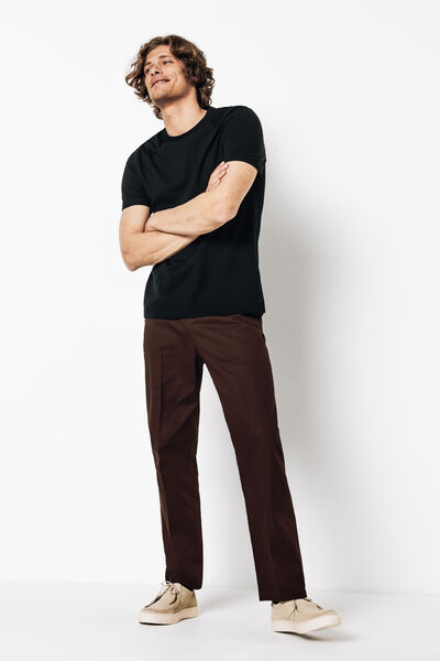 Pantalon chino loose