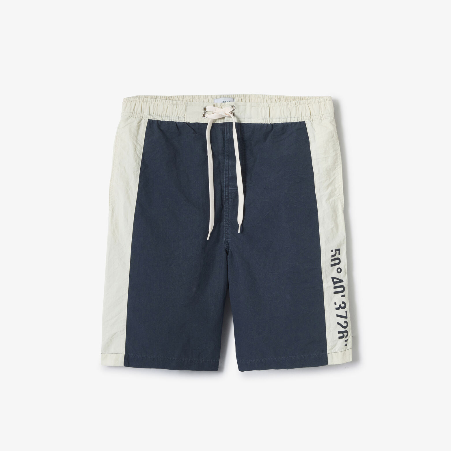 Maillot de bain long &agrave; bandes