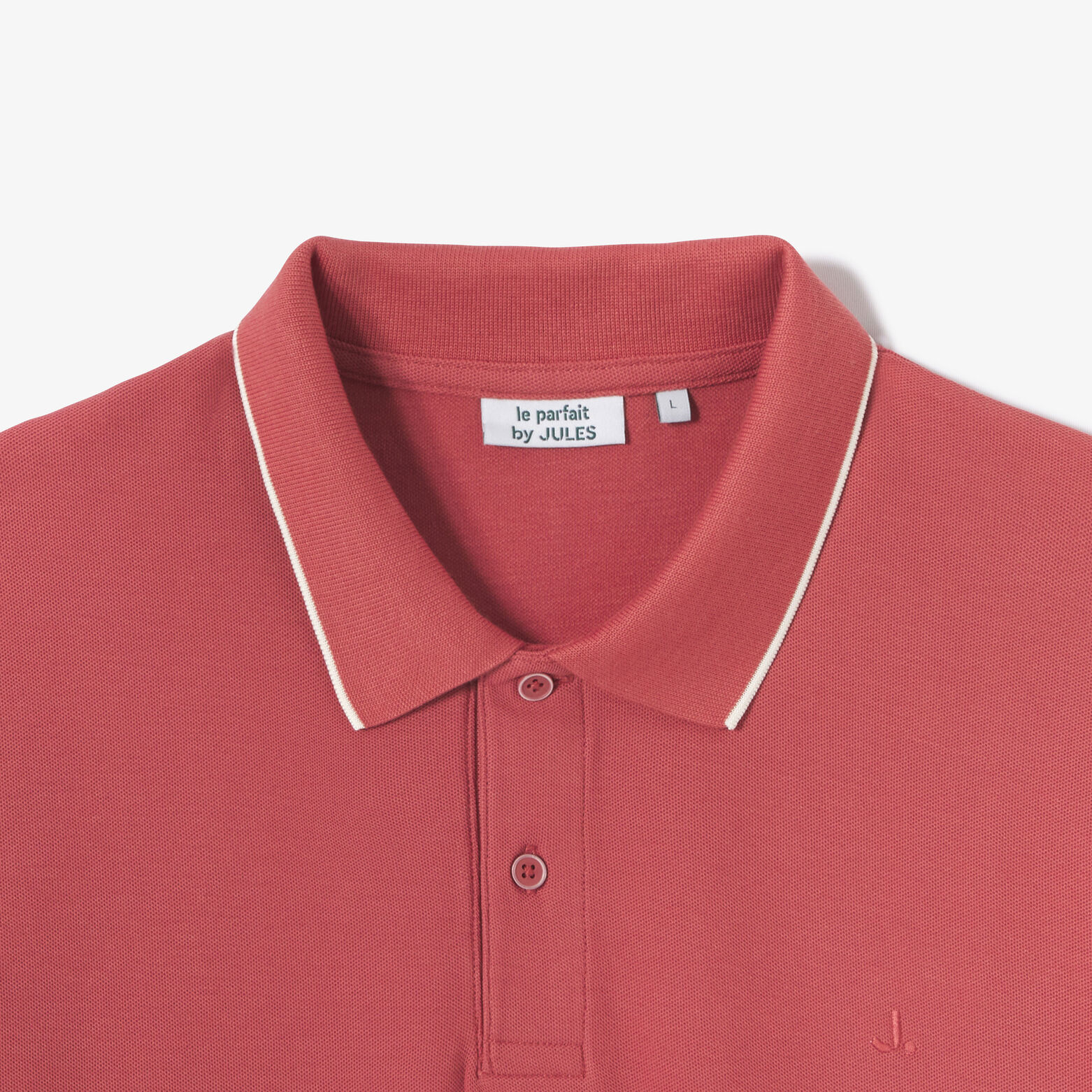 Polo manches courtes uni "le parfait by JULES"