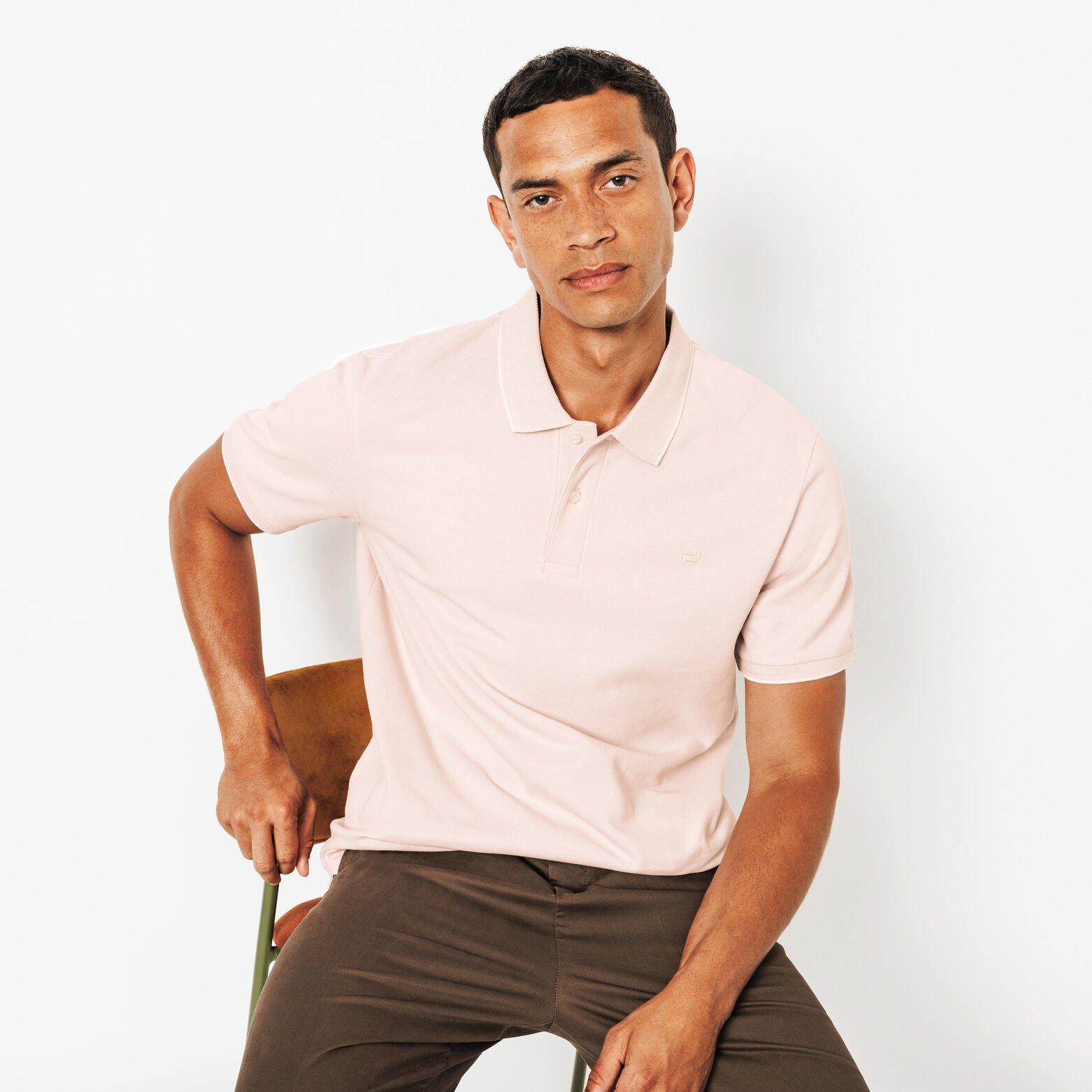 Polo manches courtes uni "le parfait by JULES"