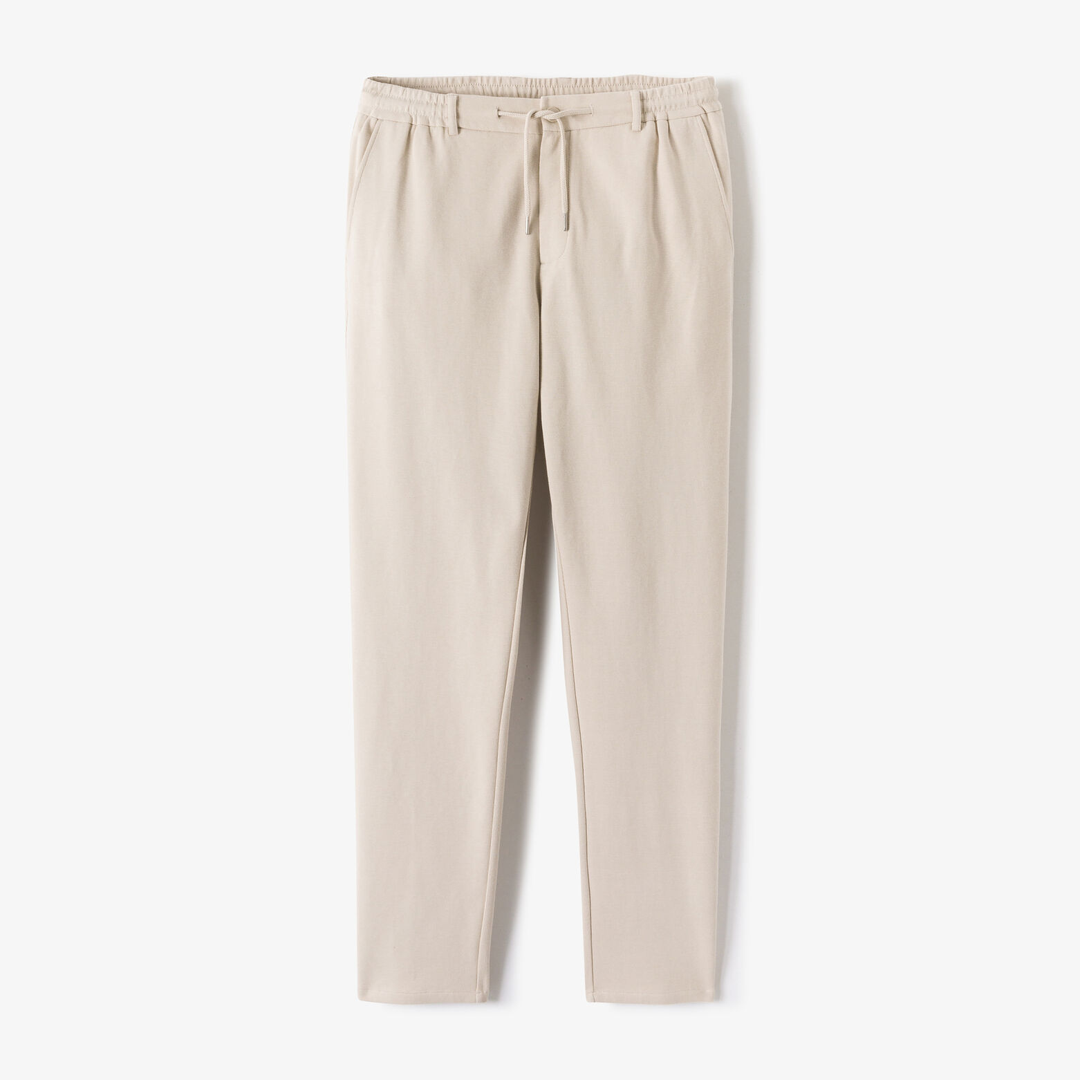 Pantalon chino tapered en maille