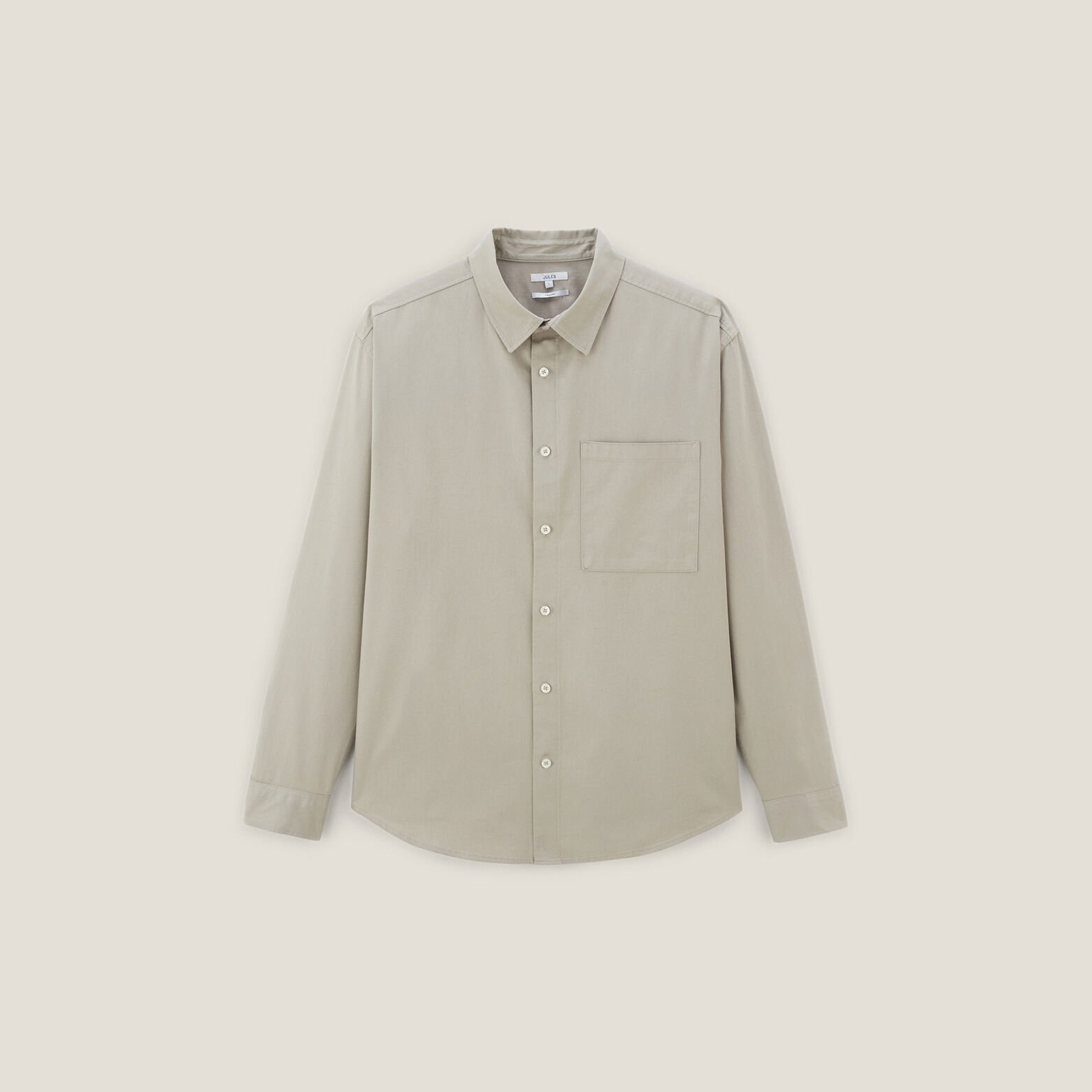 Chemise en coton twill