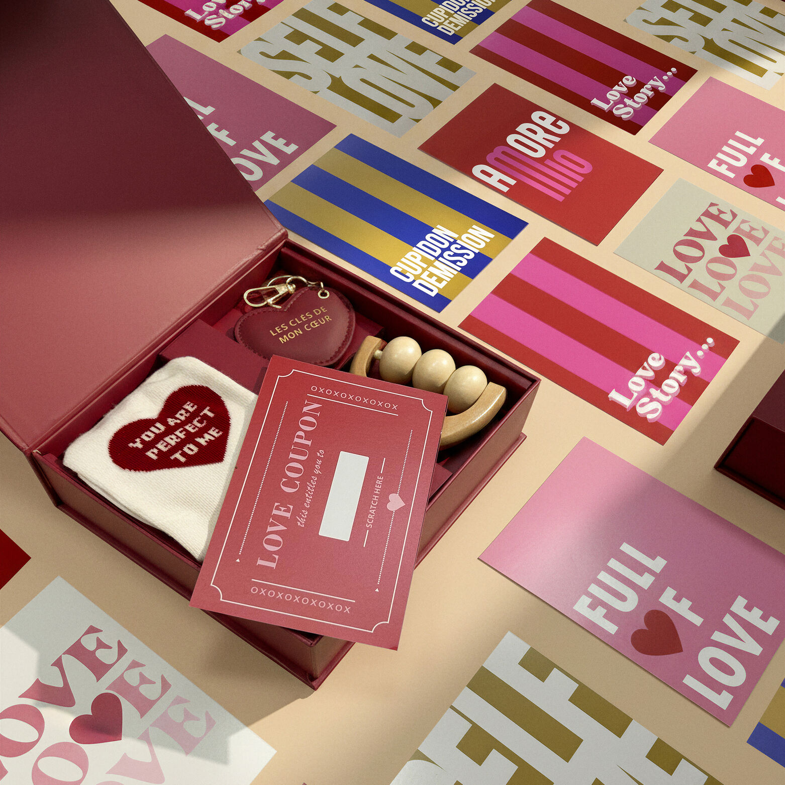 Carte postale Saint-Valentin