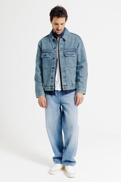 Veste en jean
