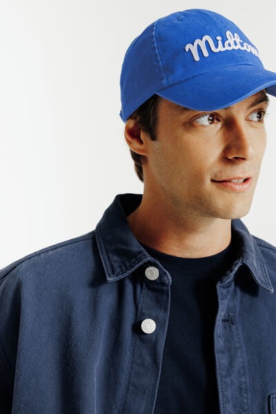 Casquette avec broderie fantaisie