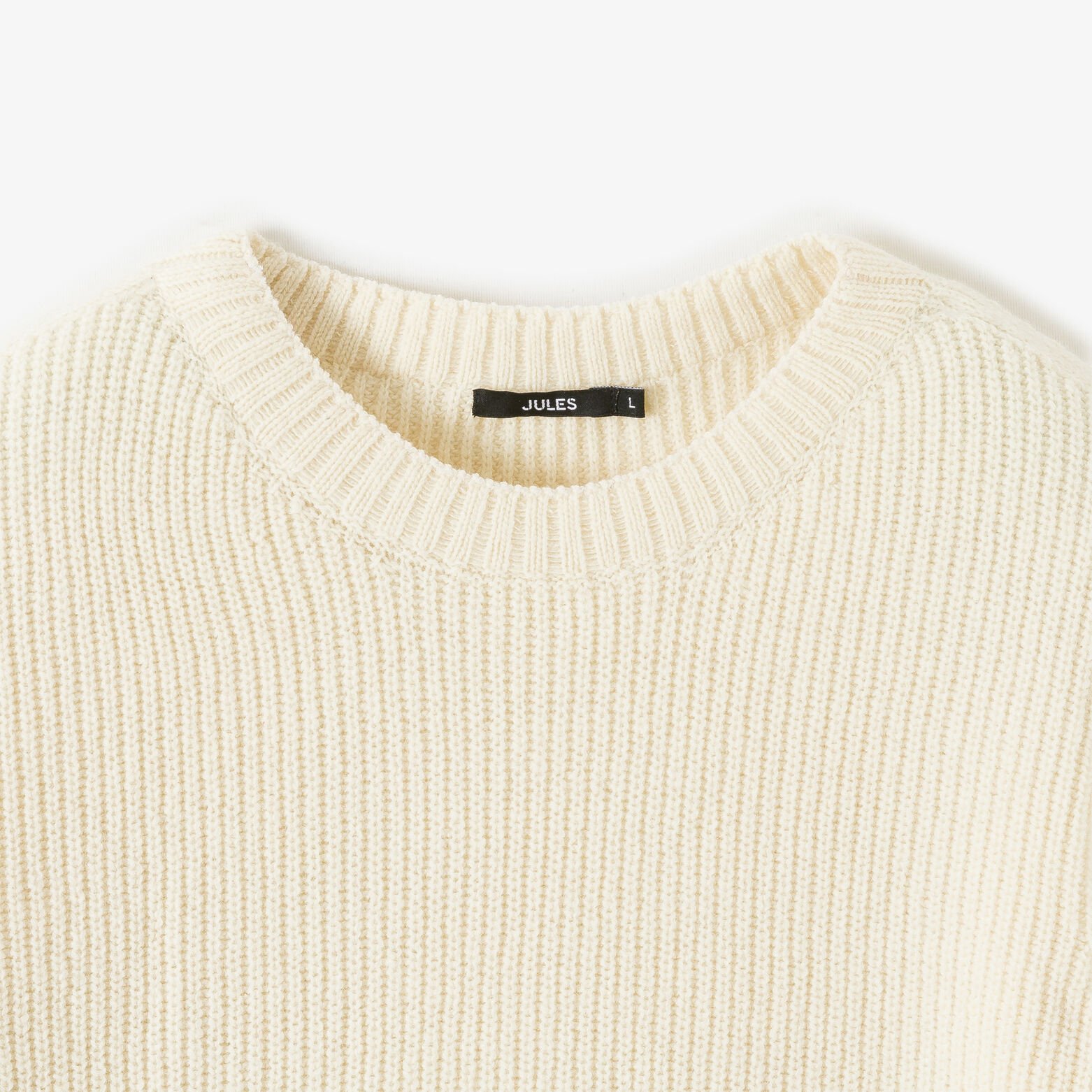 Trui van merino/kasjmiermix Made in France