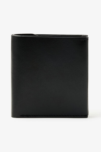 Coffret portefeuille en cuir